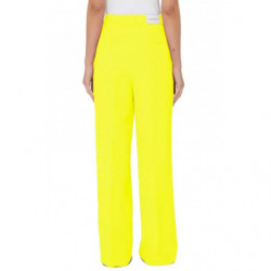 Jeans e pantaloni in poliestere giallo - S