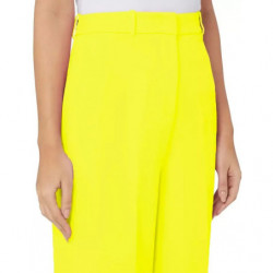 Jeans e pantaloni in poliestere giallo - S