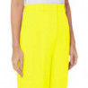 Jeans e pantaloni in poliestere giallo - S