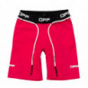Pantaloncini in poliestere rosa - XS