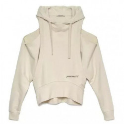 Maglione in cotone beige - M
