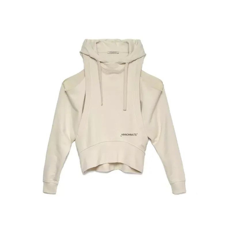 Maglione in cotone beige - L