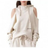 Maglione in cotone beige - L