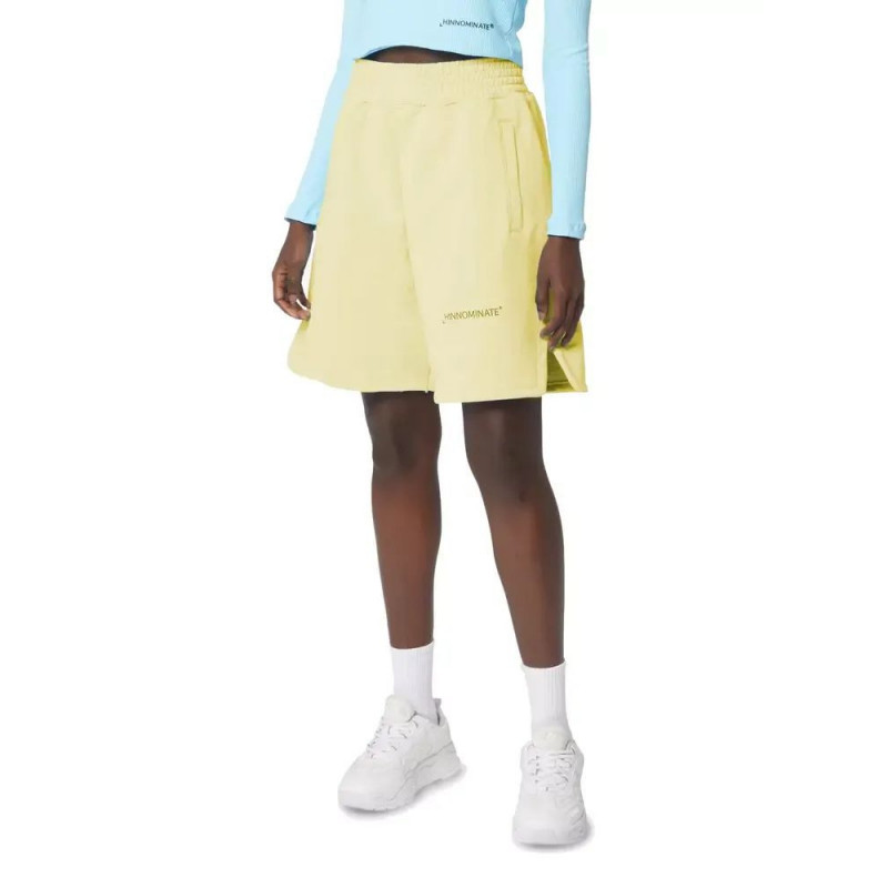 Pantaloncini in cotone giallo - L