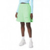 Pantaloncini in cotone verde - L