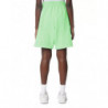 Pantaloncini in cotone verde - L