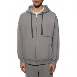 Maglione di cotone grigio - XL
