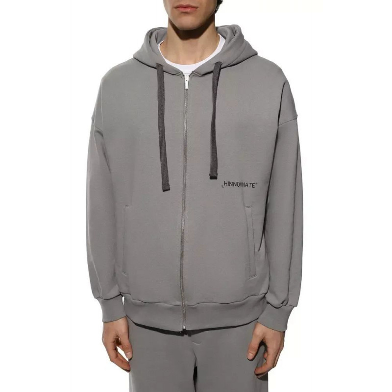 Maglione di cotone grigio - XL