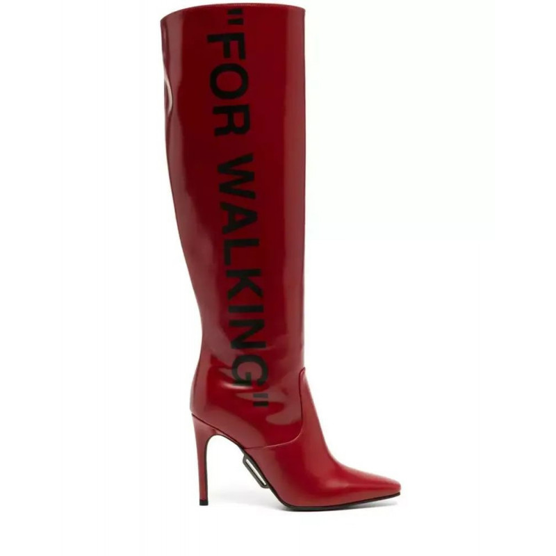 Stivale in pelle rossa - EU36/US6