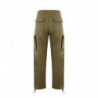 Pantaloni cargo in cotone verde - W34