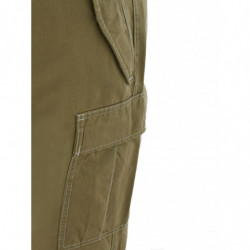 Pantaloni cargo in cotone verde - W34