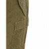 Pantaloni cargo in cotone verde - W34