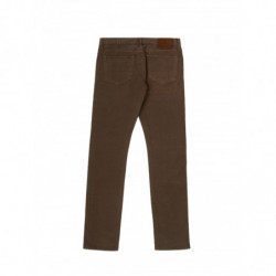 Pantaloni Jeans Cinque Tasche Color Fango - W28