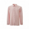 Camicia rosa a maniche lunghe dalla vestibilità regolare - 43