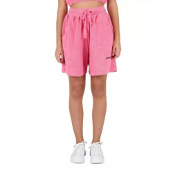 Pantaloncini in cotone rosa...