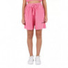 Pantaloncini in cotone rosa - S