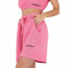 Pantaloncini in cotone rosa - S