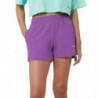 Pantaloncini in cotone viola - S