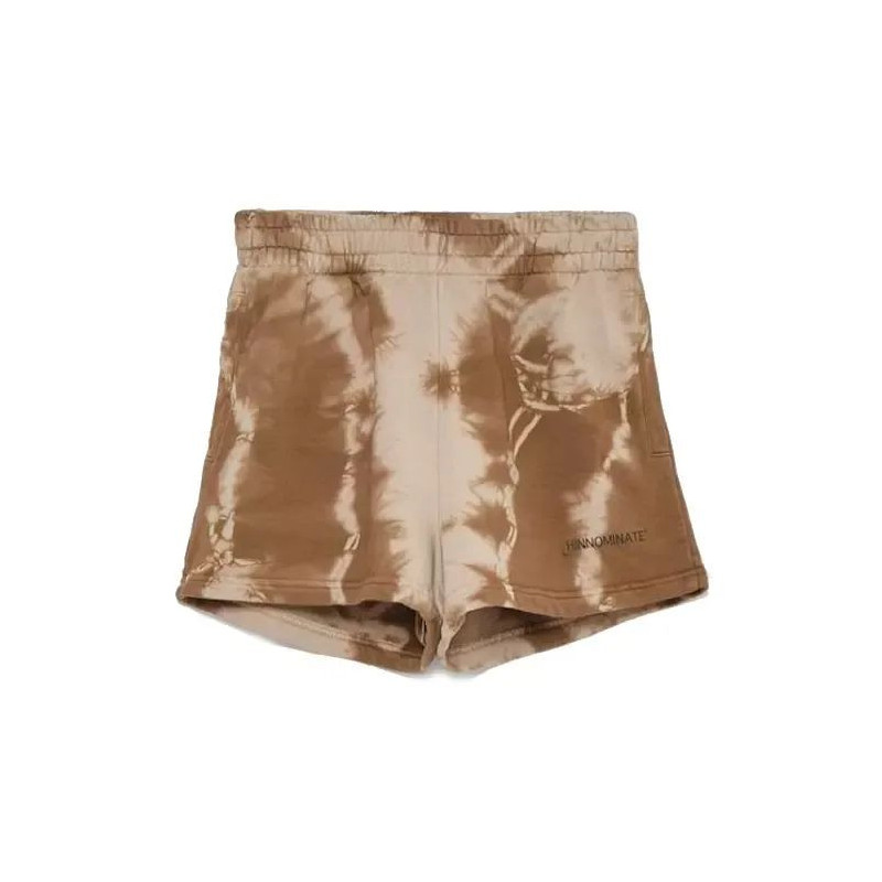 Pantaloncini in cotone marrone - S