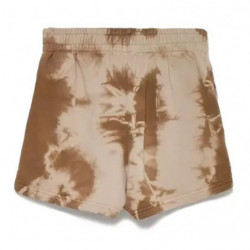 Pantaloncini in cotone marrone - S