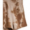 Pantaloncini in cotone marrone - S