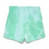 Pantaloncini in cotone verde - S