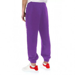 Jeans e pantaloni in cotone viola - L