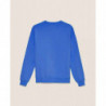 Maglione in cotone blu - L