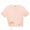 Top e maglietta in cotone rosa - M