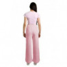 Jeans e pantaloni in cotone rosa - XL