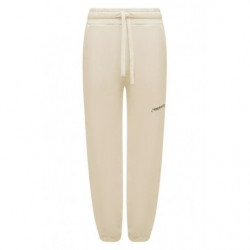 Jeans e pantaloni in cotone beige - L