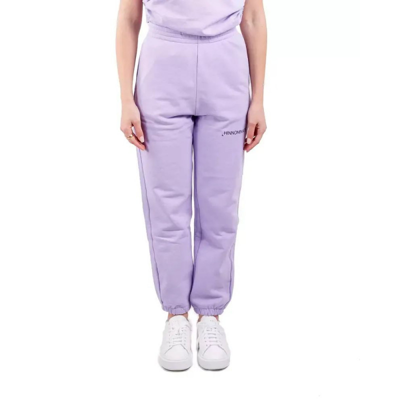 Jeans e pantaloni in cotone viola - L