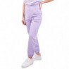 Jeans e pantaloni in cotone viola - L