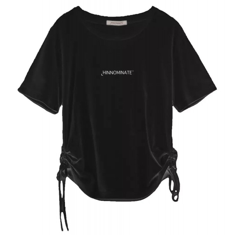 Top e maglietta in cotone nero - XL