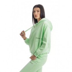 Maglione in cotone verde - S