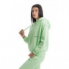 Maglione in cotone verde - S