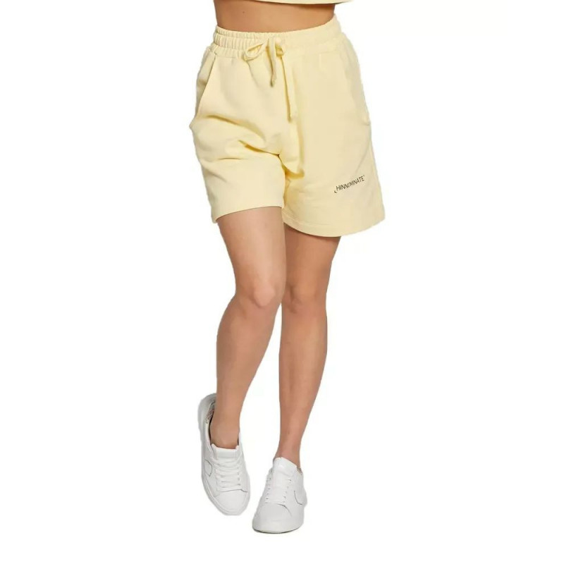 Pantaloncini in cotone giallo - S