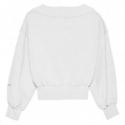 Maglione in cotone bianco - XL