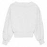 Maglione in cotone bianco - XL