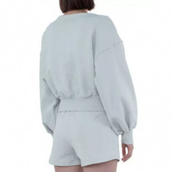 Maglione di cotone grigio - XL