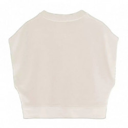 Maglione in cotone beige - M