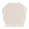 Maglione in cotone beige - M