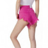 Short in cotone fucsia - S