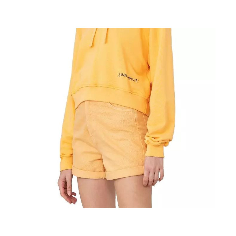 Pantaloncini in cotone arancione - S