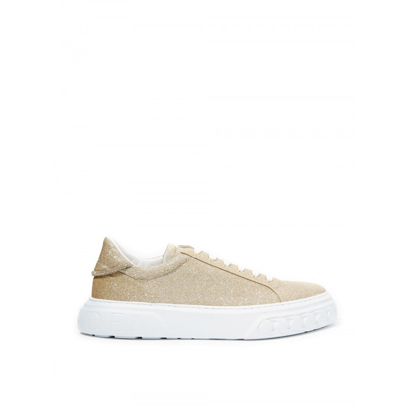 Sneaker 'Off Road' con glitter dorati - EU38.5/US8.5