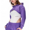 Maglione in cotone viola - S