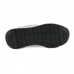Sneakers in pelle di vitello rosa chiaro e bianca - EU41/US11