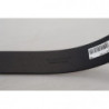 Cintura ovale metallo logo dorato pelle marrone - 90 CM / 36 INCHES