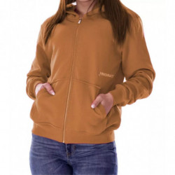 Maglione in cotone marrone - S