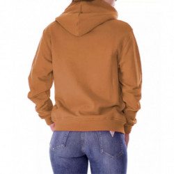 Maglione in cotone marrone - S